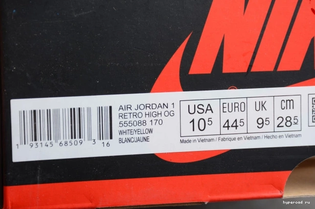 Air 555088-170 Jordan OG Class First High Flight Retro 1 0727